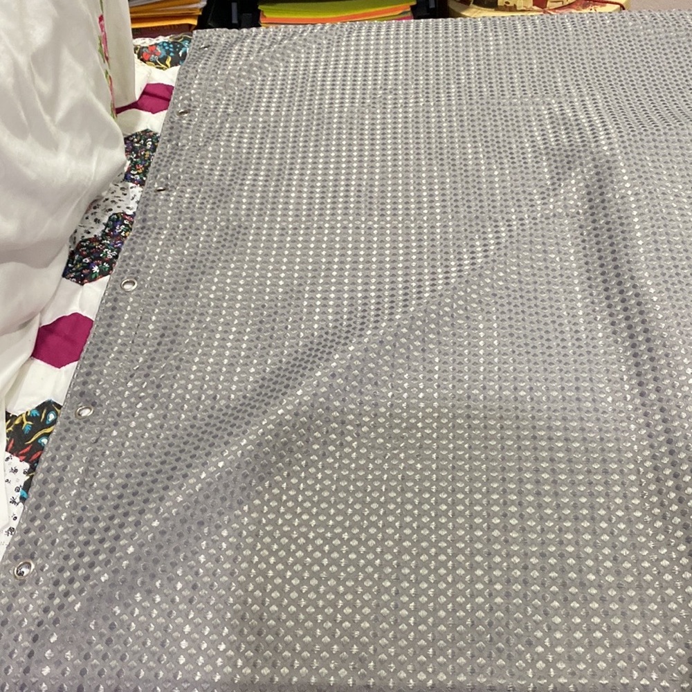 Outer fabric shower curtain